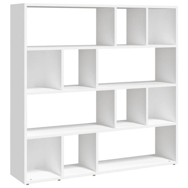vidaXL Βιβλιοθήκη/Διαχωριστικό Χώρου Λευκό 105 x 24 x 102 εκ.