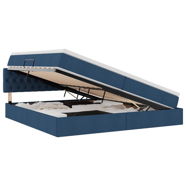 vidaXL &Kappa;&rho;&epsilon;&beta;ά&tau;&iota; &mu;&epsilon; &alpha;&pi;&omicron;&theta;&eta;&kappa;&epsilon;&upsilon;&tau;&iota;&kappa;ό &chi;ώ&rho;&omicron; &kappa;&alpha;&iota; LED &Mu;&pi;&lambda;&epsilon; 200 x 200 cm ύ&phi;&alpha;&sigma;&mu;&alpha;