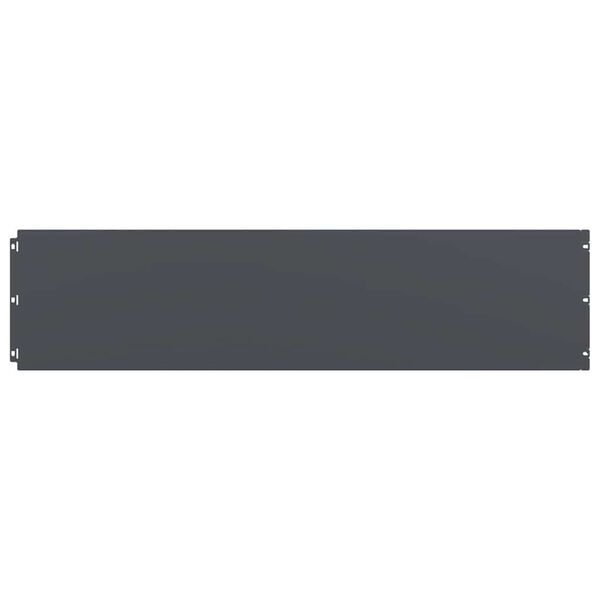 vidaXL Περιφράξεις γκαζόν 20 τεμάχια Ανθρακί από χάλυβα ψυχρής έλασης