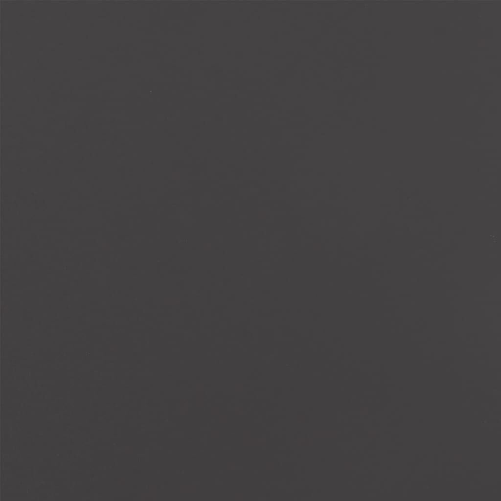 vidaXL Κομοδίνο Μαύρο 36 x 39 x 60,5 εκ. Ατσάλινο