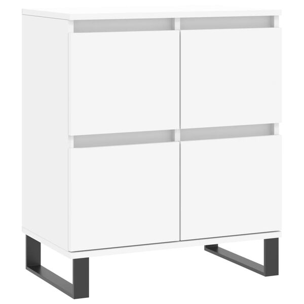 vidaXL Συρταριέρα Λευκή 60 x 35 x 70 εκ. από Επεξεργασμένο Ξύλο