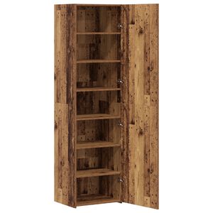 vidaXL Highboard 2 pcs &Pi;&alpha;&lambda;&iota;ό &xi;ύ&lambda;&omicron; 50 x 42,5 x 185 &epsilon;&kappa;.