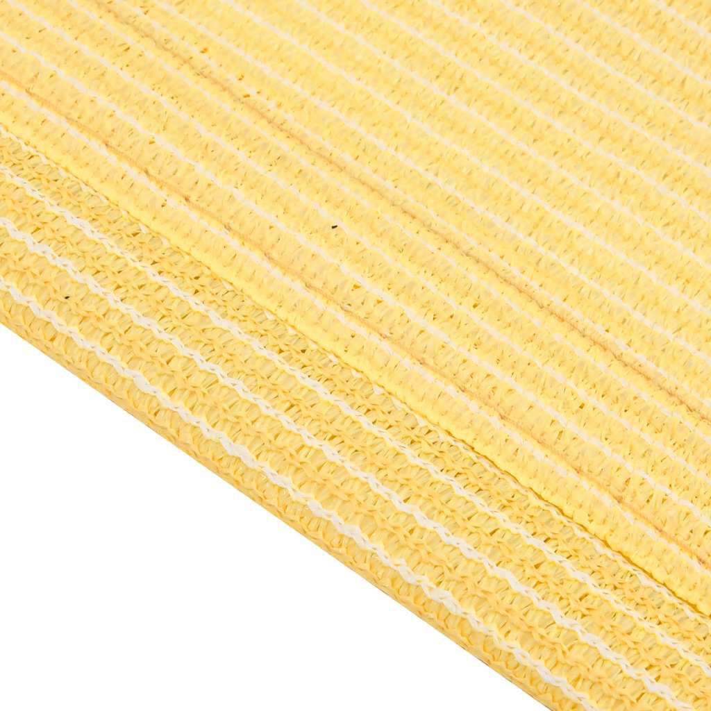 vidaXL Χαλί Σκηνής Μπεζ 250 x 250 εκ. από HDPE