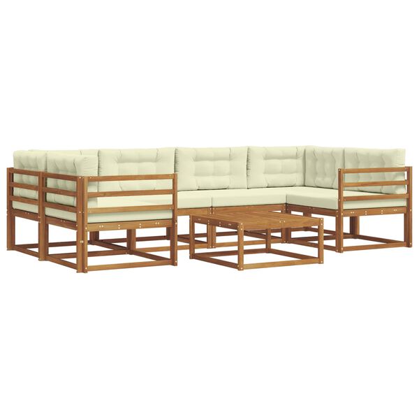 vidaXL &Sigma;&epsilon;&iota;&rho;ά &Kappa;&alpha;&nu;&alpha;&pi;έ &Epsilon;&xi;&omega;&tau;&epsilon;&rho;&iota;&kappa;&omicron;ύ &mu;&epsilon; &mu;&alpha;&xi;&iota;&lambda;ά&rho;&iota; 7 pcs &Phi;&upsilon;&sigma;&iota;&kappa;ό &kappa;&alpha;&iota; &Kappa;&rho;έ&mu;&alpha;