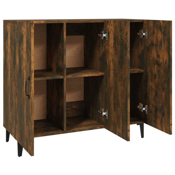 vidaXL Ντουλάπι Καπνιστή Δρυς 90x34x80 εκ. Επεξεργασμένο Ξύλο