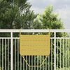 vidaXL Κρεμαστός Τραπέζι Μπαλκονιού Χρυσό 60 x 39 x 65 εκ. Ατσάλι