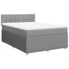 vidaXL &Kappa;&rho;&epsilon;&beta;ά&tau;&iota; Boxspring &mu;&epsilon; &Sigma;&tau;&rho;ώ&mu;&alpha; &Alpha;&nu;&omicron;&iota;&chi;&tau;ό &Gamma;&kappa;&rho;&iota; 140x200 &epsilon;&kappa;. &Upsilon;&phi;&alpha;&sigma;&mu;ά&tau;&iota;&nu;&omicron;