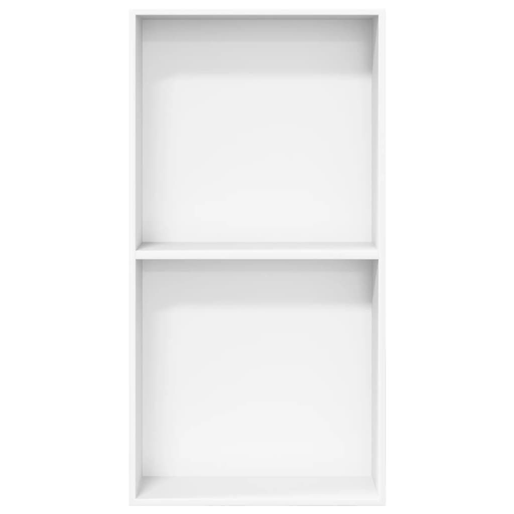vidaXL Εσοχή Ντους Βουρστ. Λευκό Ματ 32x62x9 εκ. Αν. Ατσάλι