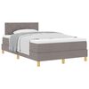 vidaXL &Kappa;&rho;&epsilon;&beta;ά&tau;&iota; &mu;&epsilon; &epsilon;&lambda;&alpha;&tau;ή&rho;&iota;&alpha; &mu;&epsilon; &mu;&alpha;&xi;&iota;&lambda;ά&rho;&iota; Taupe 120 x 200 cm ύ&phi;&alpha;&sigma;&mu;&alpha;