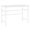 vidaXL &Gamma;&rho;&alpha;&phi;&epsilon;ί&omicron; &Upsilon;&pi;&omicron;&lambda;&omicron;&gamma;&iota;&sigma;&tau;ή &Lambda;&epsilon;&upsilon;&kappa;ό 105 x 55 x 72 &epsilon;&kappa;. &alpha;&pi;ό MDF &kappa;&alpha;&iota; &Mu;έ&tau;&alpha;&lambda;&lambda;&omicron;