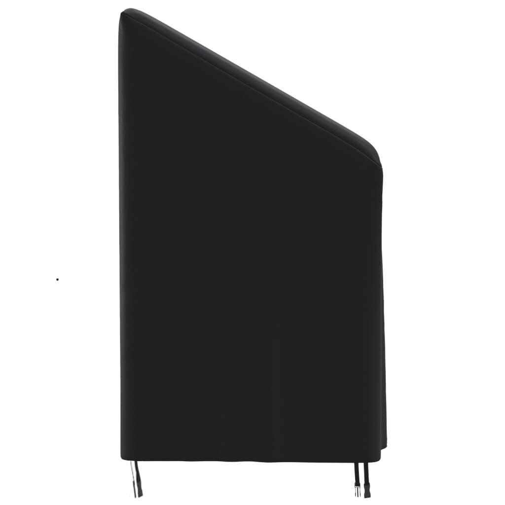 vidaXL Κάλυμμα Καρέκλας Κήπου Μαύρο 70x70x85/125 εκ. 420D Ύφ. Oxford