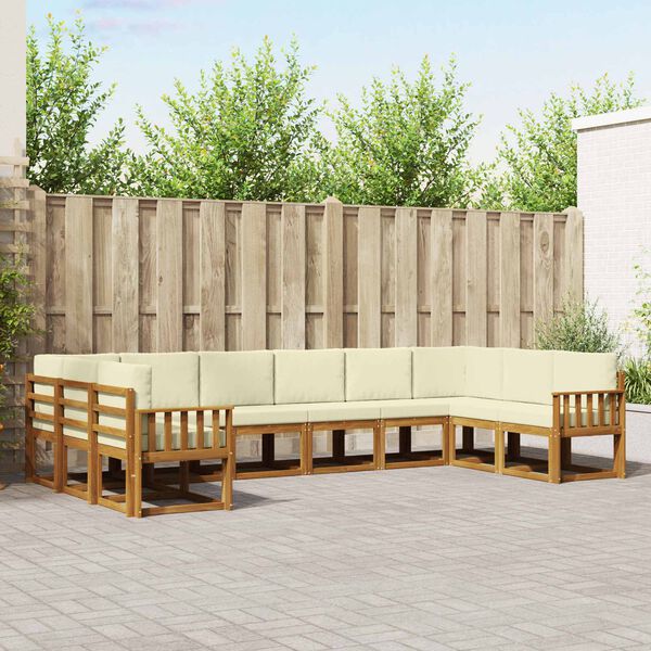 vidaXL &Sigma;&epsilon;&iota;&rho;ά &Kappa;&alpha;&nu;&alpha;&pi;έ &Epsilon;&xi;&omega;&tau;&epsilon;&rho;&iota;&kappa;&omicron;ύ &mu;&epsilon; &mu;&alpha;&xi;&iota;&lambda;ά&rho;&iota; 10 pcs &Phi;&upsilon;&sigma;&iota;&kappa;ό &kappa;&alpha;&iota; &Kappa;&rho;έ&mu;&alpha;