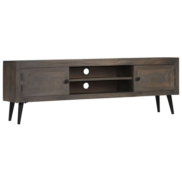 vidaXL Έπιπλο Τηλεόρασης 140 x 30 x 45 εκ. από Μασίφ Ξύλο Μάνγκο