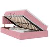 vidaXL LED &Kappa;&rho;&epsilon;&beta;ά&tau;&iota; &alpha;&pi;&omicron;&theta;ή&kappa;&epsilon;&upsilon;&sigma;&eta;&sigmaf; &mu;&epsilon; &sigma;&tau;&rho;ώ&mu;&alpha; &Rho;&omicron;&zeta; 120 x 200 cm &Beta;&epsilon;&lambda;&omicron;ύ&delta;&omicron;