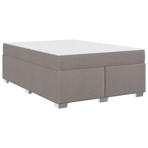 vidaXL &Sigma;&kappa;&epsilon;&lambda;&epsilon;&tau;ό&sigmaf; &Kappa;&rho;&epsilon;&beta;&alpha;&tau;&iota;&omicron;ύ &mu;&epsilon; &sigma;&tau;&rho;ώ&mu;&alpha; Taupe 140 x 200 cm ύ&phi;&alpha;&sigma;&mu;&alpha;