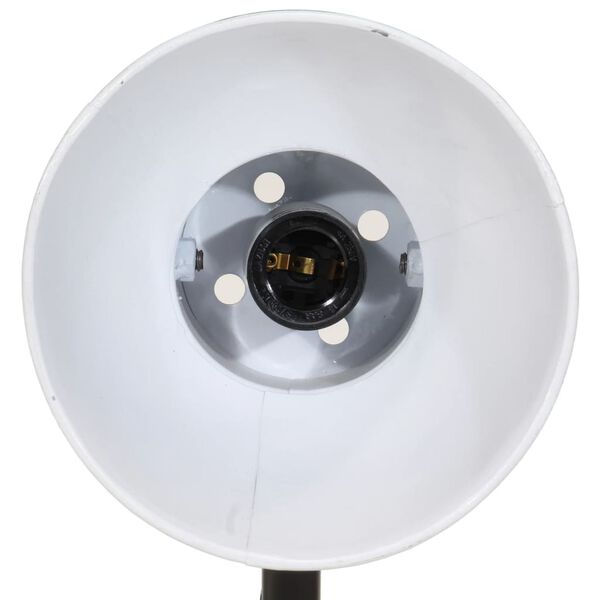 vidaXL Φωτιστικό Γραφείου 25 W Λευκό 17x17x60 εκ. Ε27