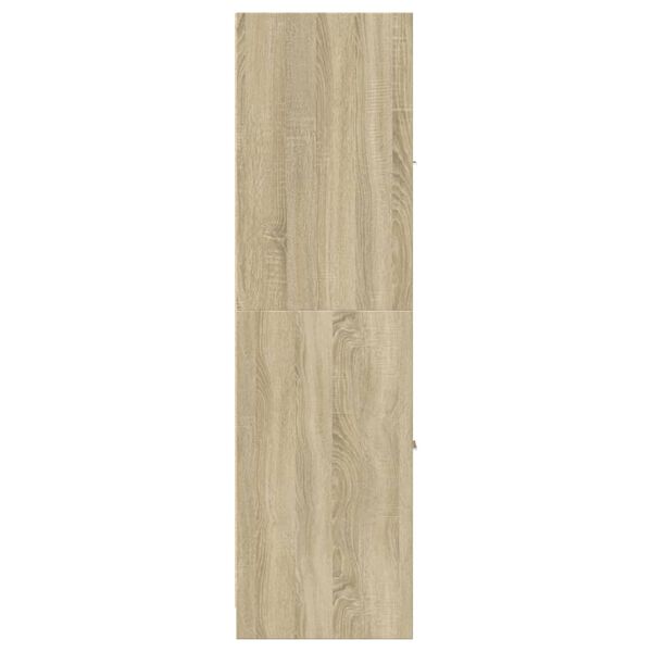 vidaXL Συρταριέρα Γενικής Χρήσης Sonoma Δρυς 30x41x144,5εκ Επεξ. Ξύλο