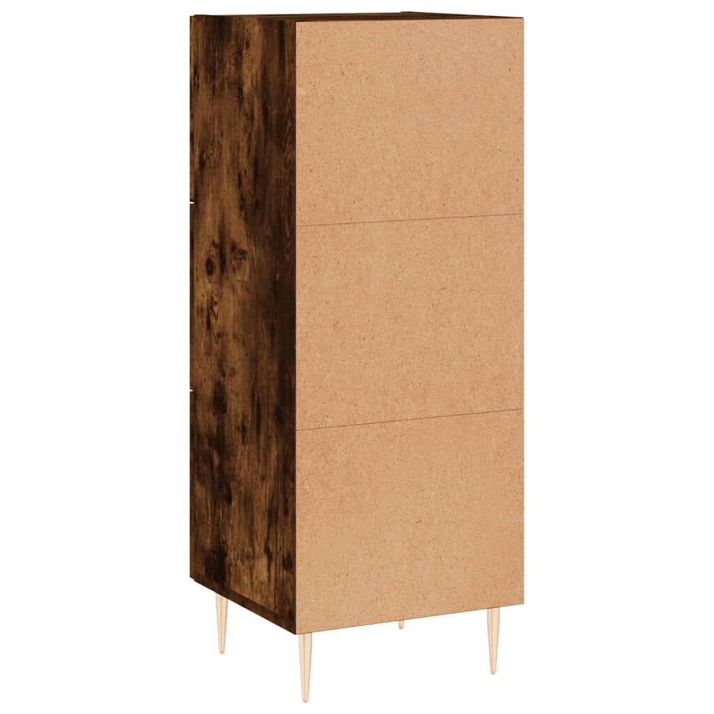 vidaXL Ντουλάπι Καπνιστή Δρυς 34,5 x 34 x 90 εκ. Επεξεργασμένο Ξύλο