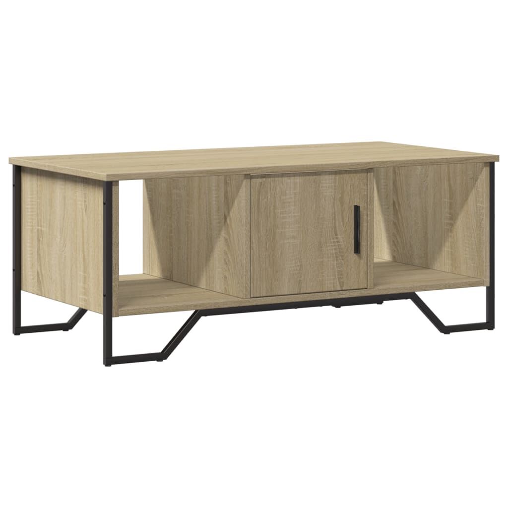 vidaXL Τραπεζάκι Σαλονιού Sonoma Δρυς 100x51x40 εκ. Επεξεργασμένο Ξύλο