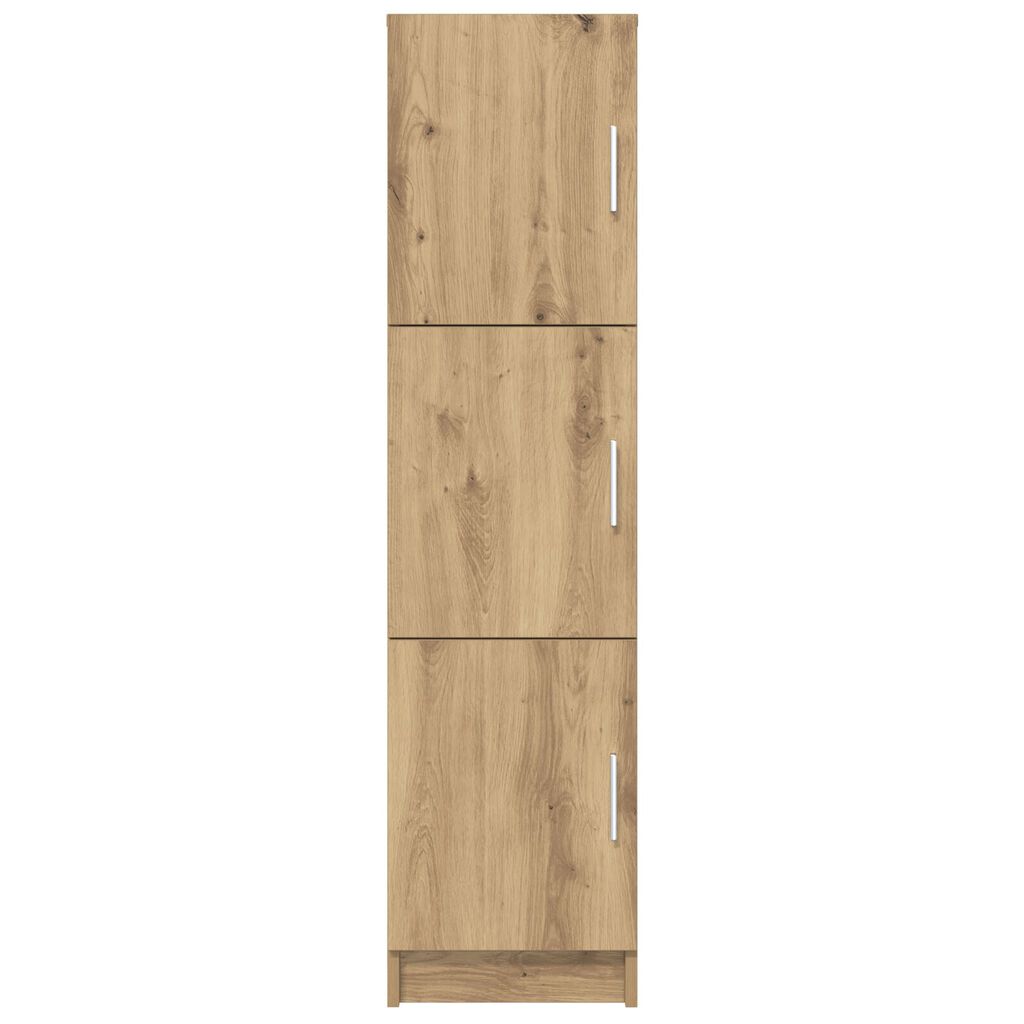 vidaXL Artisan Oak Sideboard Artisan oak Επεξεργασμένο Ξύλο Μεγάλο