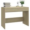 vidaXL Γραφείο Sonoma Δρυς 101x50x76,5 εκ. από Επεξεργασμένο Ξύλο