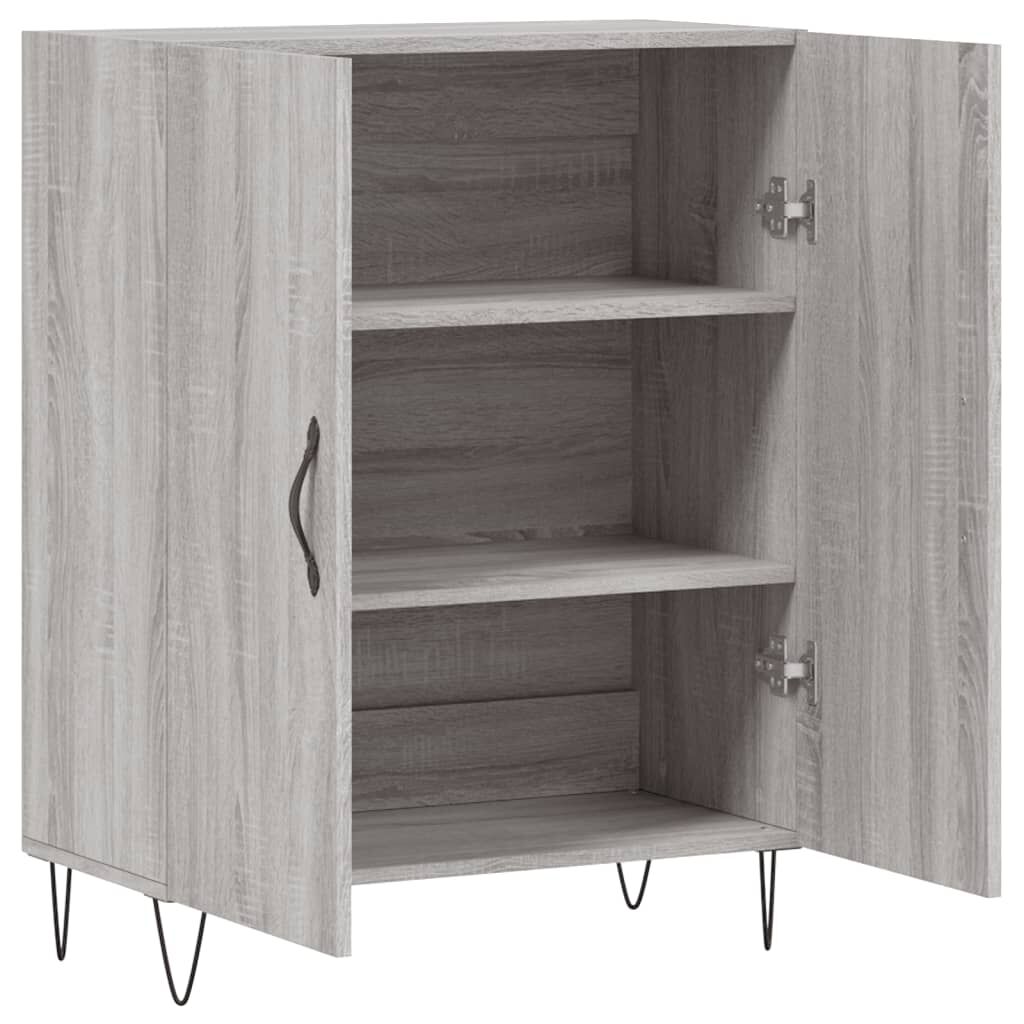 vidaXL Ντουλάπι Γκρι Sonoma 69,5 x 34 x 90 εκ. από Επεξεργασμένο Ξύλο
