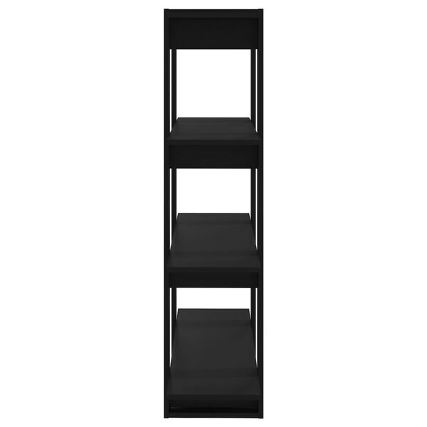 vidaXL Βιβλιοθήκη/Διαχωριστικό Χώρου Μαύρο 100 x 30 x 123,5 εκ.
