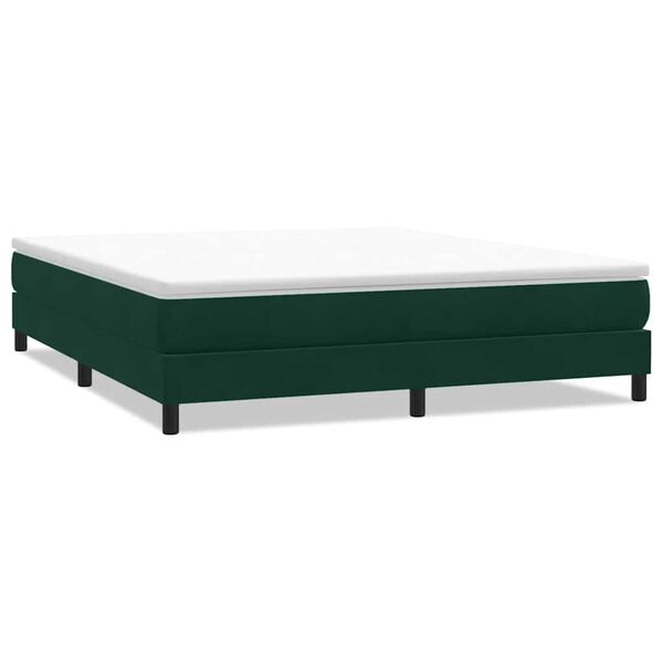 vidaXL &Kappa;&rho;&epsilon;&beta;ά&tau;&iota; Boxspring &chi;&omega;&rho;ί&sigmaf; &Sigma;&tau;&rho;ώ&mu;&alpha; &Sigma;&kappa;&omicron;ύ&rho;&omicron; &Pi;&rho;ά&sigma;&iota;&nu;&omicron; 180x210&epsilon;&kappa;.