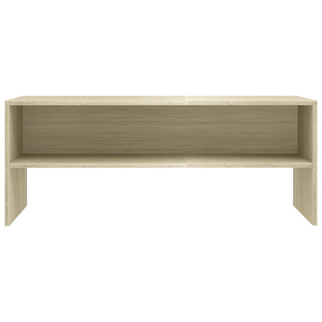 vidaXL Έπιπλο Τηλεόρασης Sonoma Δρυς 100x40x40 εκ. από Μοριοσανίδα