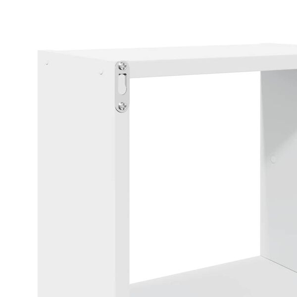 vidaXL Ντουλάπι Τοίχου Λευκό 78x18x71 εκ. από Επεξεργασμένο Ξύλο