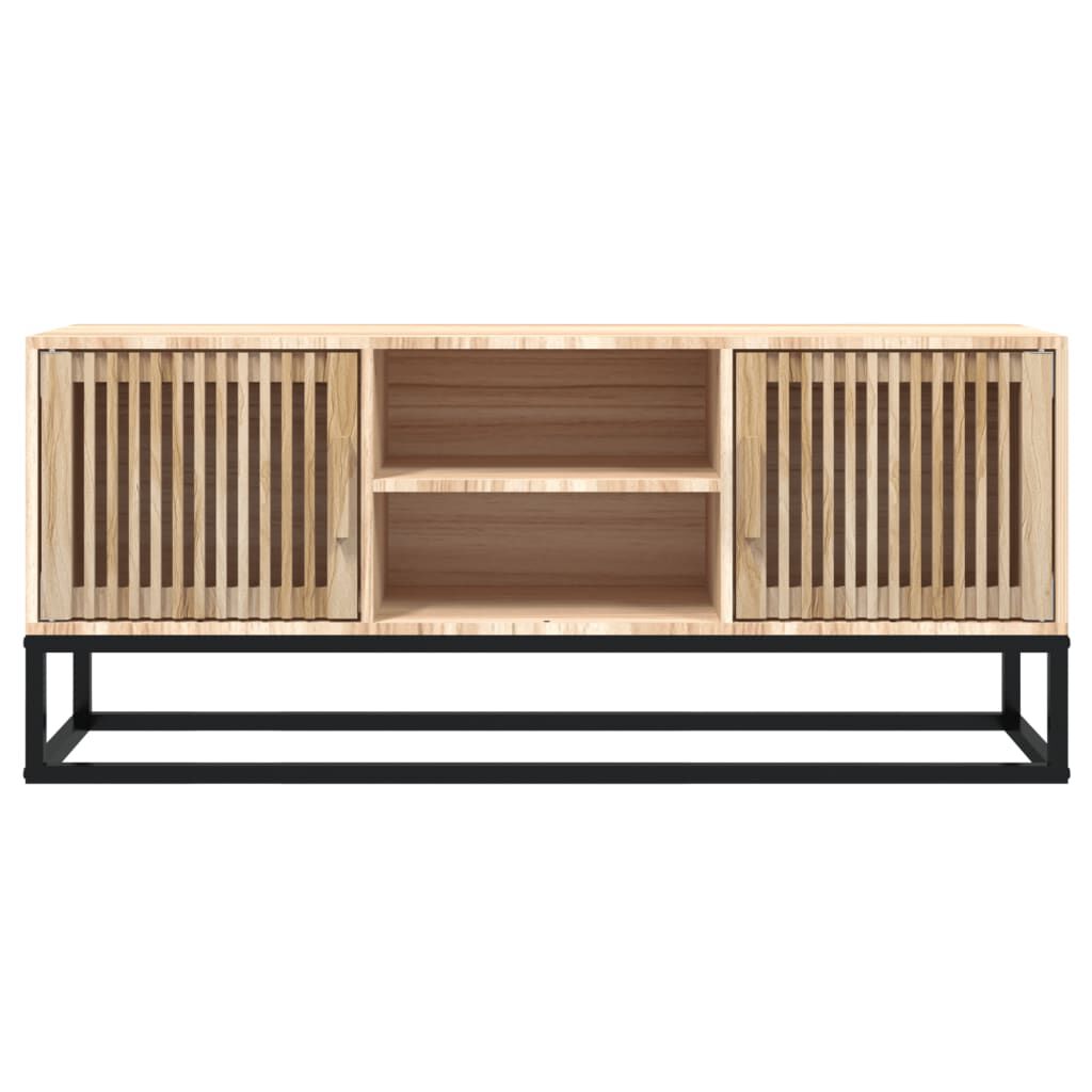 vidaXL Έπιπλο Τηλεόρασης 105 x 30 x 45 εκ. Επεξεργασμένο Ξύλο/Σίδερο
