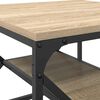 vidaXL Τραπεζάκι σαλονιού Sonoma Δρυς 51 x 50 x 40 εκ.