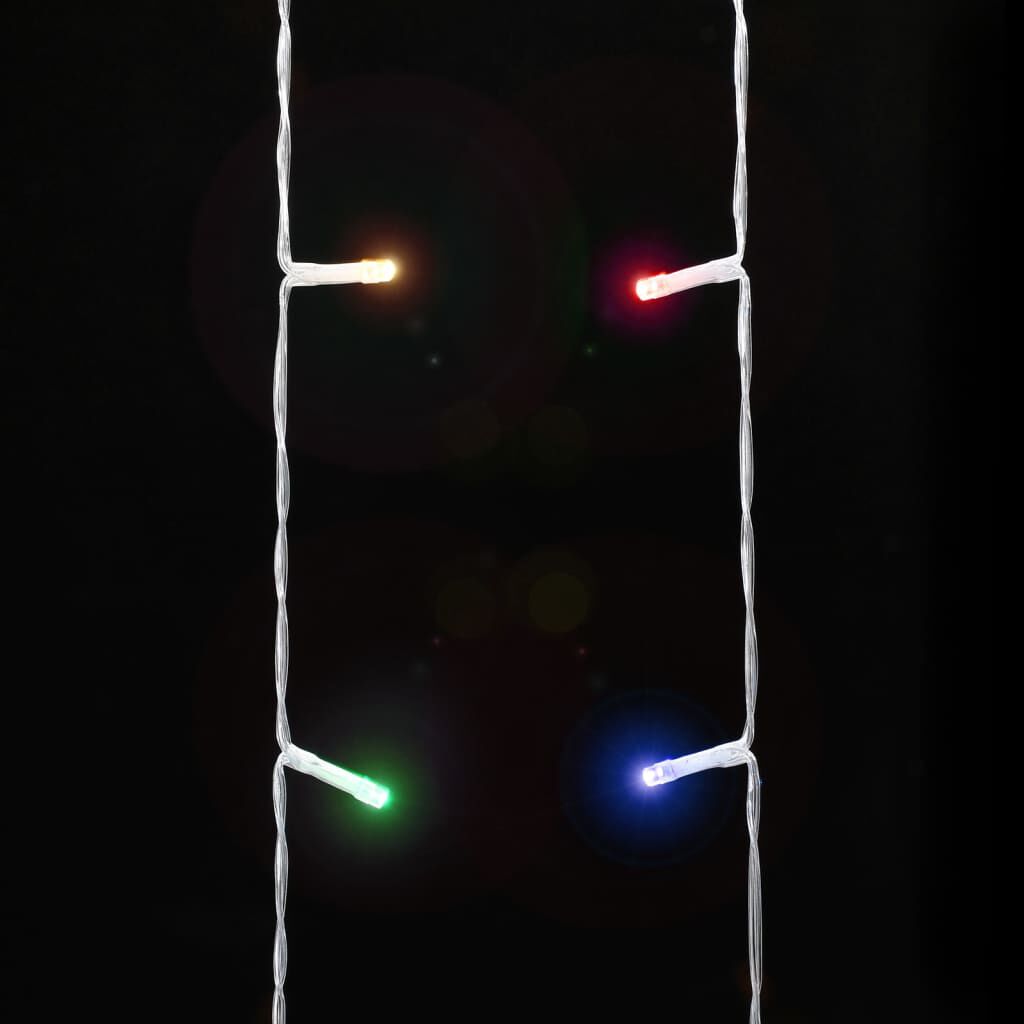 vidaXL Φωτιστικό Χριστουγεννιάτικο Δέντρο 320 LED Πολύχρωμο 375 εκ.