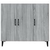 vidaXL Ντουλάπι Γκρι Sonoma 90 x 34 x 80 εκ. από Επεξεργασμένο Ξύλο