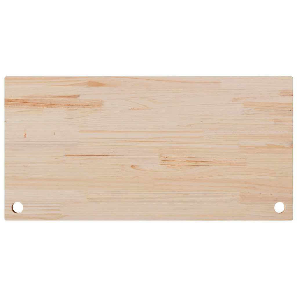 vidaXL Επιφάνεια Γραφείου 100 x 50 x 2,5 εκ. από Μασίφ Ξύλο Πεύκου