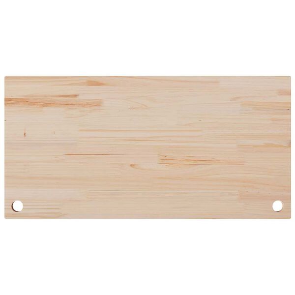 vidaXL Επιφάνεια Γραφείου 100 x 50 x 2,5 εκ. από Μασίφ Ξύλο Πεύκου