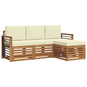 vidaXL &Sigma;&epsilon;&iota;&rho;ά &Kappa;&alpha;&nu;&alpha;&pi;έ &Epsilon;&xi;&omega;&tau;&epsilon;&rho;&iota;&kappa;&omicron;ύ &mu;&epsilon; &mu;&alpha;&xi;&iota;&lambda;ά&rho;&iota; 4 pcs &Phi;&upsilon;&sigma;&iota;&kappa;ό &kappa;&alpha;&iota; &Kappa;&rho;έ&mu;&alpha;