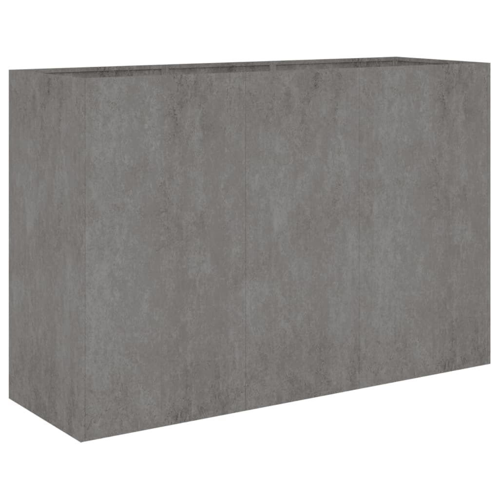 vidaXL Ζαρντινιέρα 120 x 40 x 80 εκ. από Ατσάλι Σκληρυθέν στον Αέρα