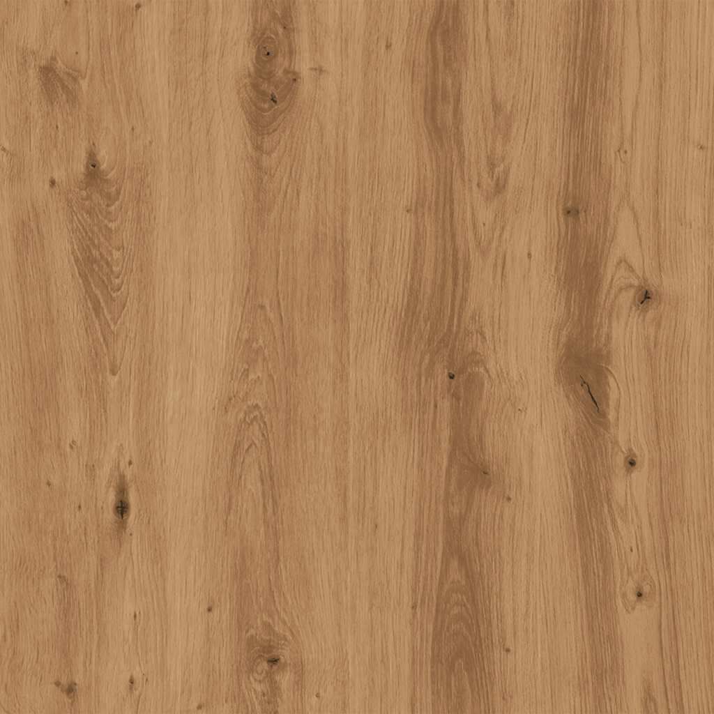 vidaXL Ράφι Τοίχου για CD Τεχνίτης Δρυς 75 x 18 x 18 εκ. Μοριοσανίδα