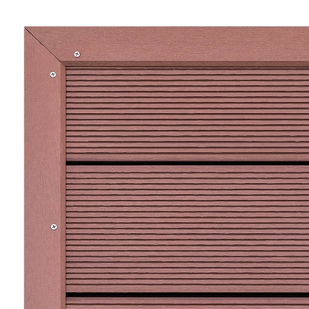 vidaXL Πάτωμα για Ηλιακή Ντουζιέρα Καφέ 101 x 63 x 5,5 εκ. από WPC