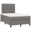 vidaXL &Kappa;&rho;&epsilon;&beta;ά&tau;&iota; Boxspring &mu;&epsilon; &Sigma;&tau;&rho;ώ&mu;&alpha; & LED &Sigma;&kappa;.&Gamma;&kappa;&rho;&iota; 120x190&epsilon;&kappa;. &Upsilon;&phi;&alpha;&sigma;&mu;ά&tau;&iota;&nu;&omicron;
