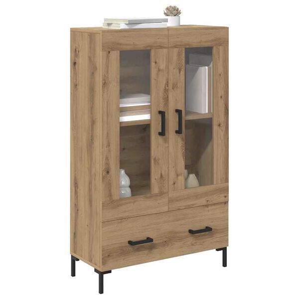 vidaXL Highboard Artisan Oak 69,5 x 31 x 115 &epsilon;&kappa;. &Epsilon;&pi;&epsilon;&xi;&epsilon;&rho;&gamma;&alpha;&sigma;&mu;έ&nu;&omicron; &xi;ύ&lambda;&omicron;
