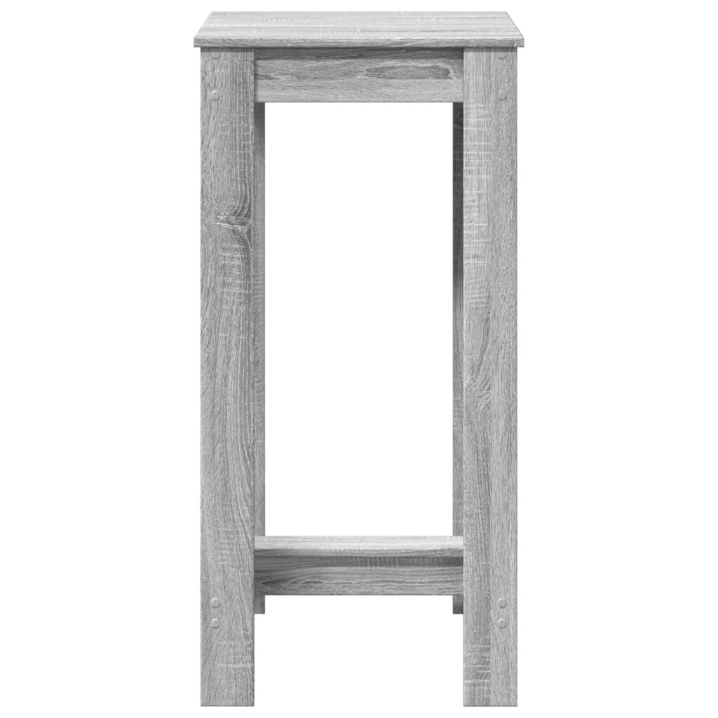 vidaXL Τραπέζι Κονσόλα Γκρι Sonoma 51x50x103,5 εκ. από Επεξεργ. Ξύλο