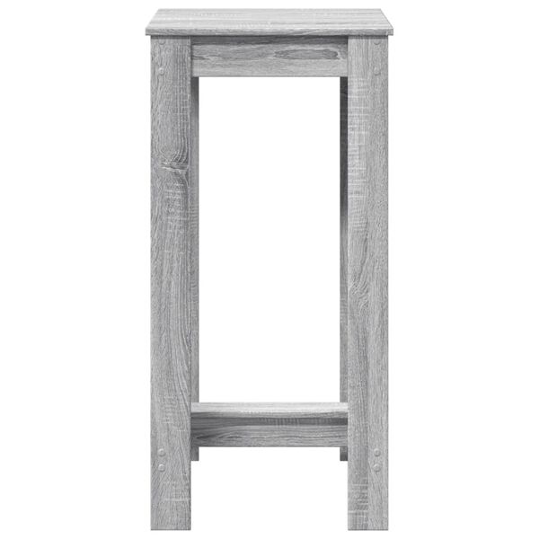vidaXL Τραπέζι Κονσόλα Γκρι Sonoma 51x50x103,5 εκ. από Επεξεργ. Ξύλο