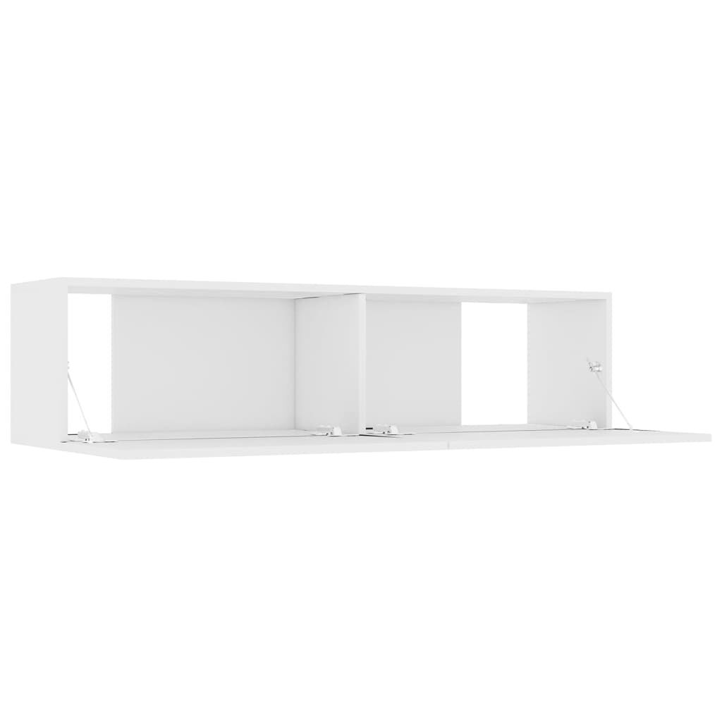 vidaXL Έπιπλο Τηλεόρασης Λευκό 120 x 30 x 30 εκ. από από Επεξ. Ξύλο