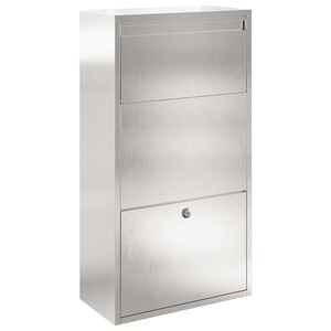vidaXL &Theta;&upsilon;&rho;ί&delta;&alpha; &Pi;&alpha;&kappa;έ&tau;&omega;&nu; &Alpha;&sigma;&eta;&mu;ί 44 x 22 x 82 &epsilon;&kappa;. &Alpha;&nu;&omicron;&xi;&epsilon;ί&delta;&omega;&tau;&omicron; &alpha;&tau;&sigma;ά&lambda;&iota;