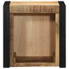 vidaXL Κομοδίνο 40x35x40 cm Στερεό ακατέργαστο ξύλο Mango