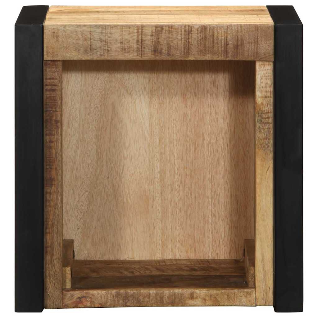 vidaXL Κομοδίνο 40x35x40 cm Στερεό ακατέργαστο ξύλο Mango