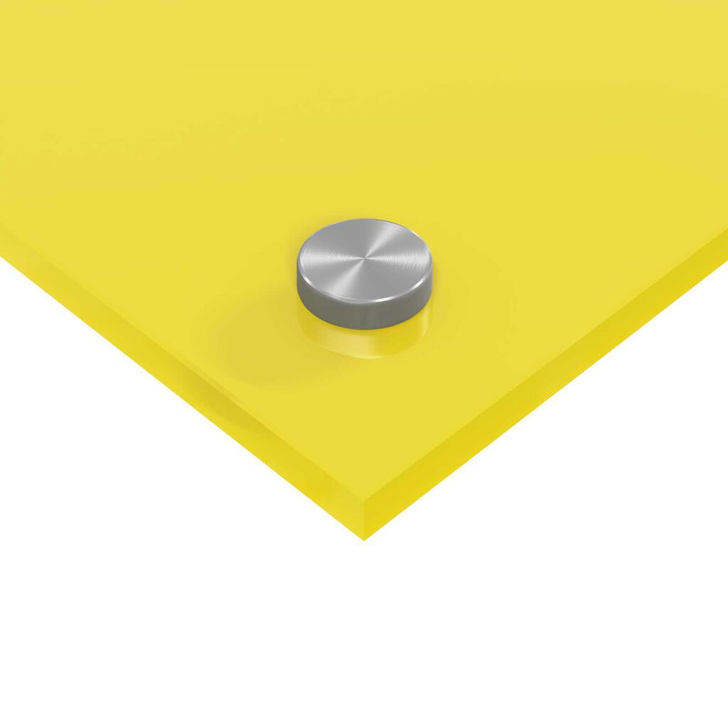 vidaXL Πλάτη Κουζίνας Κίτρινο 120x60x0,6 εκ. Θερμοσκληρυνμένο Γυαλί