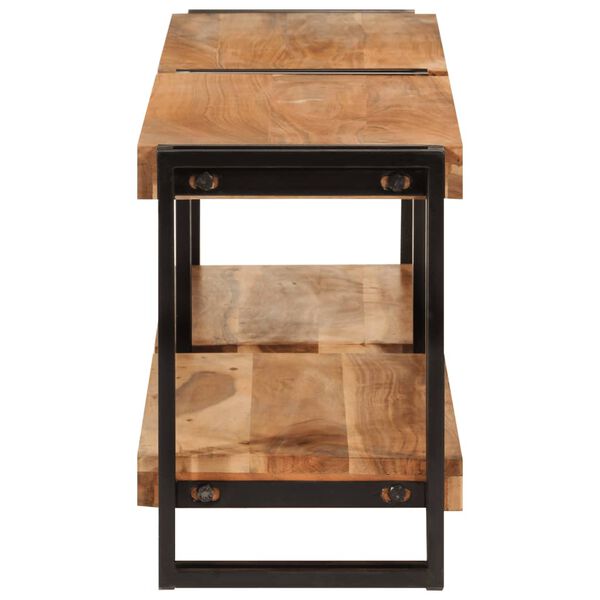 vidaXL Έπιπλο Τηλεόρασης 140 x 30 x 40 εκ. από Μασίφ Ξύλο Ακακίας
